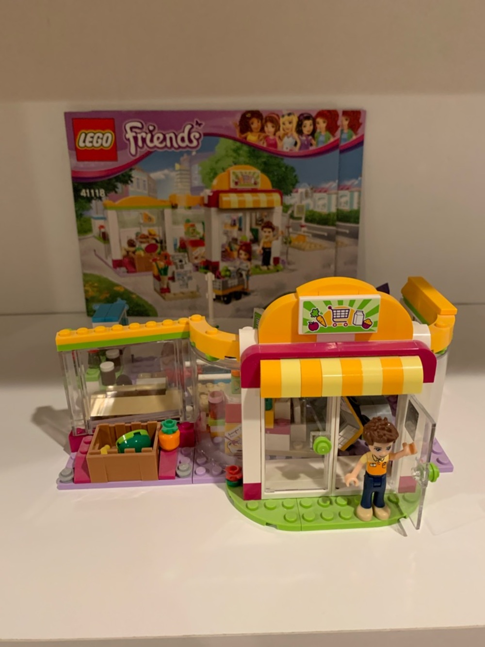 LEGO Friends Yellow, Pink & Green Grocery Shop Playset